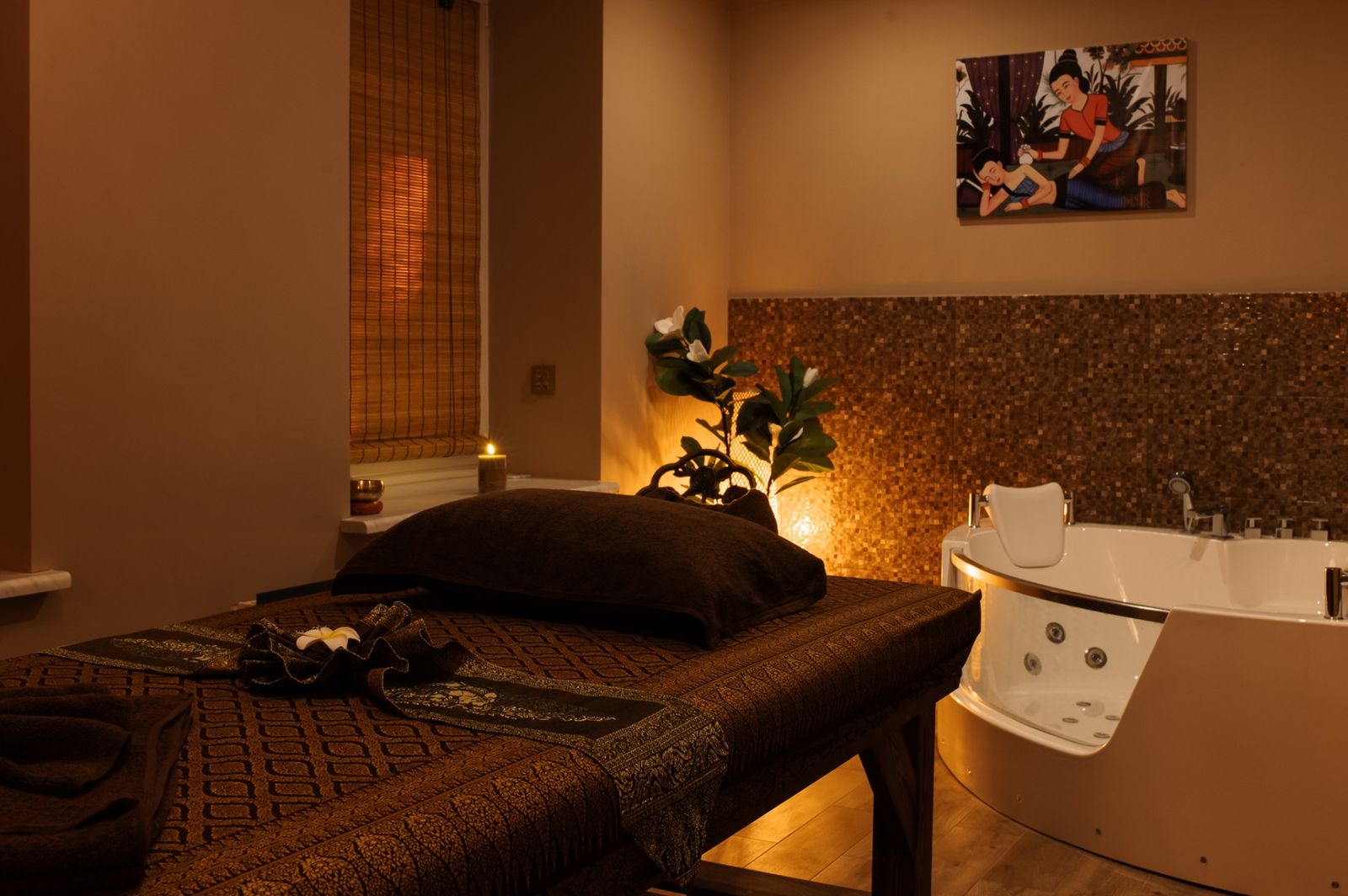 Prywatne jacuzzi w gabinecie Raya Serenity — masaż dla par Opole